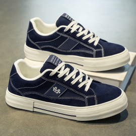 Men's Slip-On Sneakers - Slip-Resistant TPU Sole, Low-Top Casual Shoes in Black/White colorway for Everyday, Office, Parties - All-Season Comfortable Walking Shoes for Men & Women, Sleek Design, Breathable Canvas Upper