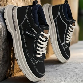 Men'S Heavy-Duty Work Boots - All-Terrain Traction, Lace-Up Outdoor Shoes with Cushioned PVC Sole - Beige/Tan - for Hiking, Construction, Everyday - Durable Synthetic Faux - Big & Tall Sizes Available - All-Season Wear, Hiking Boots, Rugged Footwear, Stylish Footwear, Sturdy Build, Versatile Footwear, Active Lifestyle, Construction Footwear, Casual Workwear, Reinforced Stitching, Construction Workers