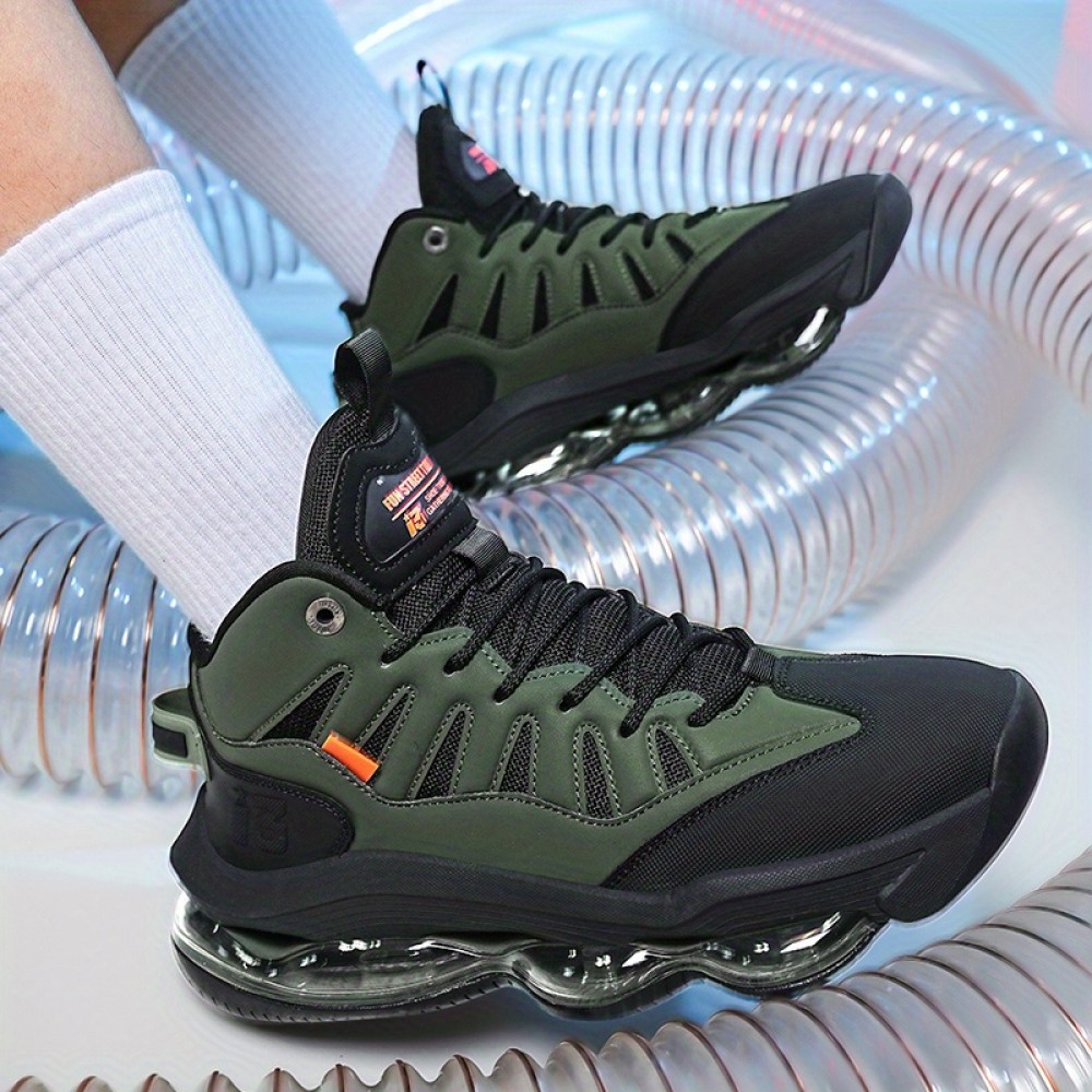 [Men's Basketball Shoes] Men's Outdoor Professional Durable Low-Top Lightweight Basketball Shoes for Team Sports