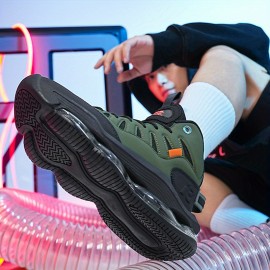 [Men's Basketball Shoes] Men's Outdoor Professional Durable Low-Top Lightweight Basketball Shoes for Team Sports