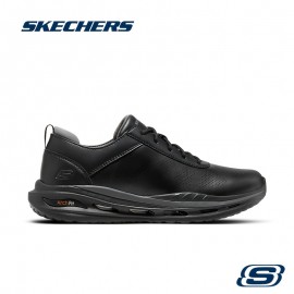 Men's Skechers Casual Business Shoes - Soft and Comfortable Gentleman Style, Model 210536-BLK, Casual Shoes for Men, Walking Shoes, Casual Attire, Minimalist Design, Sleek Footwear, Cushioned Sole, Breathable Fabric Lining, Slipresistant Soles, Daily Commuters, Office Professionals