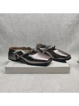 Women'S Slip-On Moccasins - Comfortable Square Toe Loafers with Chunky Heel, Black Synthetic Cover, Casual & Stylish Design for All Seasons, Casual Footwear | Chunky Heel Shoes | Synthetic Cover Shoes