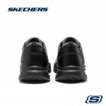 Men's Skechers Casual Business Shoes - Soft and Comfortable Gentleman Style, Model 210536-BLK, Casual Shoes for Men, Walking Shoes, Casual Attire, Minimalist Design, Sleek Footwear, Cushioned Sole, Breathable Fabric Lining, Slipresistant Soles, Daily Commuters, Office Professionals